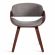 Стул LANDO (mod.8036) дерево / ткань, 59х53х75 см, орех/серый, Aimcasa 28
