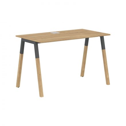 Стол FST 1167 Дуб Гамильтон/Черный графит-Бук 1180х670х733 FORTA Стол FST 1167 Дуб Гамильтон/Черный графит-Бук 1180х670х733 FORTA