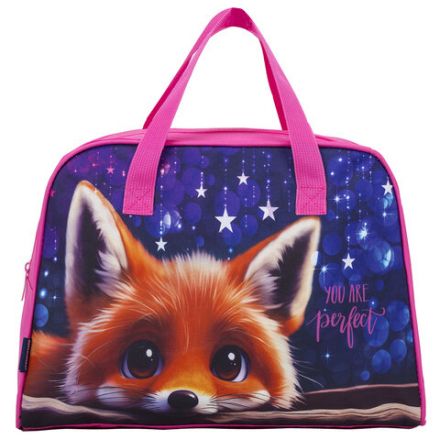 Сумка для занятий BRAUBERG с ручками, 35x25x15 см, "Cute fox", 272379
