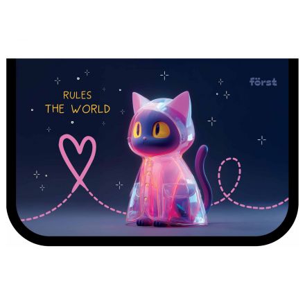 Пенал 1 отделение, 200*130 Först "The Star Cat" (Звездный кот), ткань