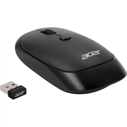 Мышь компьютерная Acer OMR137 оптическая/1600dpi/беспроводная/USB/черный