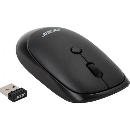 Мышь компьютерная Acer OMR137 оптическая/1600dpi/беспроводная/USB/черный