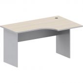 Стол Easy St правый (008,235) светлый дуб/серый (430/030) Ш1400