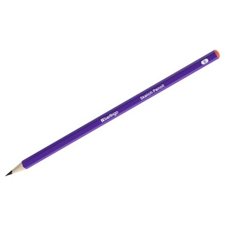 Карандаш ч/г Berlingo "Sketch Pencil" B, шестигранный, заточен. Карандаш ч/г Berlingo "Sketch Pencil" B, шестигранный, заточен.