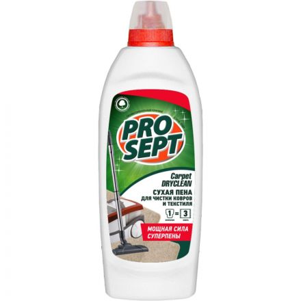 Средство для чистки ковровых покрытий Prosept Carpet DryClean шамп конц0,5л