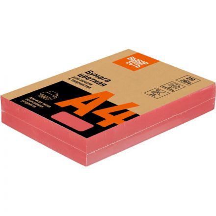Бумага цветная ProMEGA jet (А4,160г, красный интенсив) 250л/уп Бумага цветная ProMEGA jet (А4,160г, красный интенсив) 250л/уп