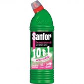 Универсальное чистящее средство SANFOR летний дождь, 1000гр Универсальное чистящее средство SANFOR летний дождь, 1000гр
