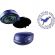 Оснастка для печати овальная Colop Stamp Mouse 40 мм с крышкой синяя
