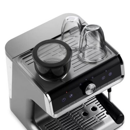 Кофейная станция KITFORT КТ-789, 1550 Вт, объем 2,8 л, для зерен 250 г, ручной капучинатор, серая Кофейная станция KITFORT КТ-789, 1550 Вт, объем 2,8 л, для зерен 250 г, ручной капучинатор, серая