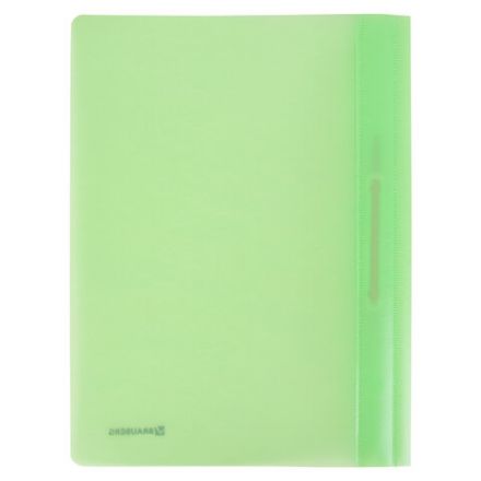 Скоросшиватель пластиковый BRAUBERG "Pastel" А4, 130/180 мкм, мятный, 270458 Скоросшиватель пластиковый BRAUBERG "Pastel" А4, 130/180 мкм, мятный, 270458