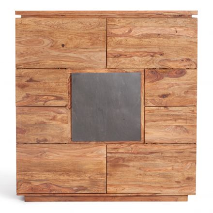 Тумба Secret de Maison Росвуд/Rosewood (мод. 9807) массив палисандра, 145х40х155см, натуральный тонированный