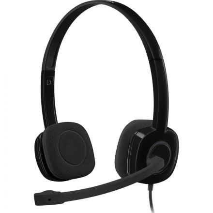 Наушники Logitech Headset H151 (981-000589), Stereo, mini jack 3.5mm Наушники Logitech Headset H151 (981-000589), Stereo, mini jack 3.5mm