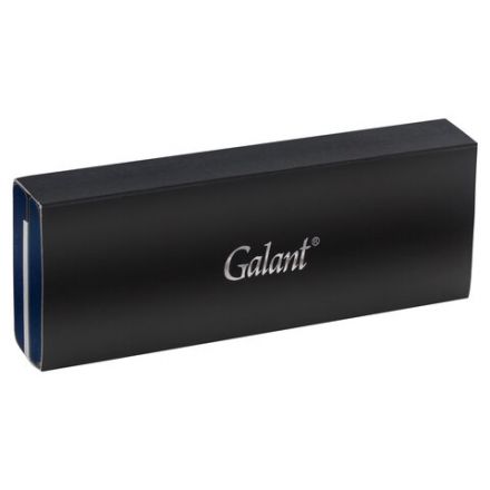 Ручка подарочная шариковая GALANT "MARINUS", корпус оружейный металл, детали хром, узел 0,7 мм, синяя, 143509