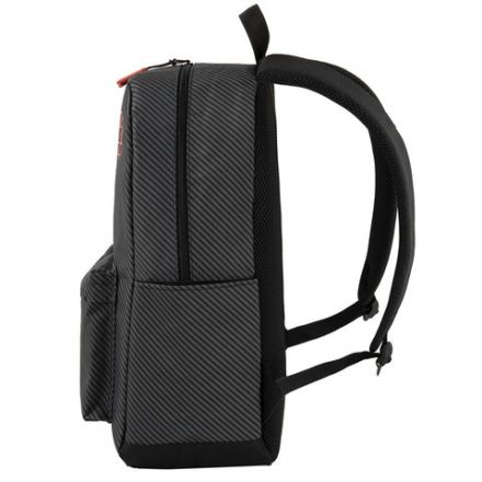 Рюкзак HEIKKI ENERGETIC (ХЕЙКИ) универсальный, эргономичный, "Recycle", черно-серый, 43х30х16 см, 272532