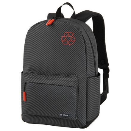 Рюкзак HEIKKI ENERGETIC (ХЕЙКИ) универсальный, эргономичный, "Recycle", черно-серый, 43х30х16 см, 272532 Рюкзак HEIKKI ENERGETIC (ХЕЙКИ) универсальный, эргономичный, "Recycle", черно-серый, 43х30х16 см, 272532