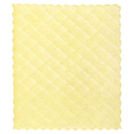 Салфетки из МИКРОФИБРЫ ГУБЧАТЫЕ 17х20 см, КОМПЛЕКТ 3 шт., 3 слоя, ассорти, 440 г/м2, LAIMA, 606657