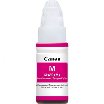 Контейнер с чернилами Canon GI-490M 0665C001 пурпурный оригинальный Контейнер с чернилами Canon GI-490M 0665C001 пурпурный оригинальный