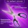 Ножницы BRAUBERG "Classic+", 185 мм, черно-синие, классической формы, резиновые вставки, 236448
