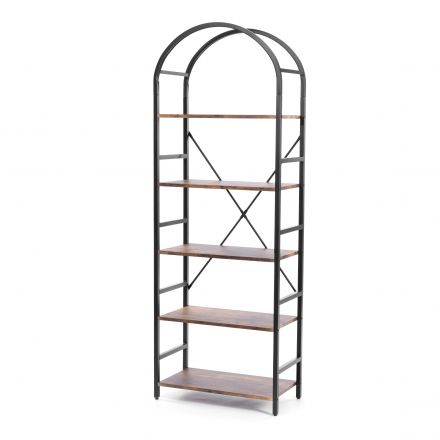 Стеллаж WS-03 60x30x166 см, burnt Стеллаж WS-03 60x30x166 см, burnt
