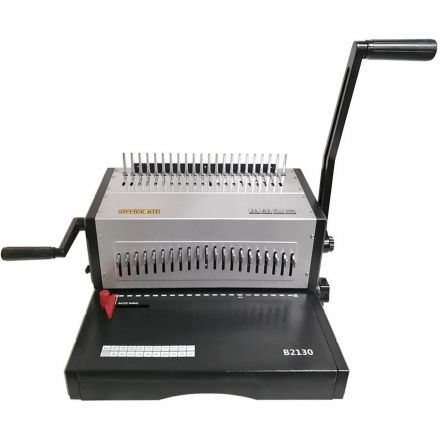 Брошюровщик Office Kit B2130 А4, 30л./500л., пл.пружина Брошюровщик Office Kit B2130 А4, 30л./500л., пл.пружина