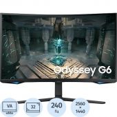 Монитор Samsung OdysseyG3(LS32BG650EIXCI)32/WQHD/VA/240Hz/350cd/5ms/HDMI/DP Монитор Samsung OdysseyG3(LS32BG650EIXCI)32/WQHD/VA/240Hz/350cd/5ms/HDMI/DP