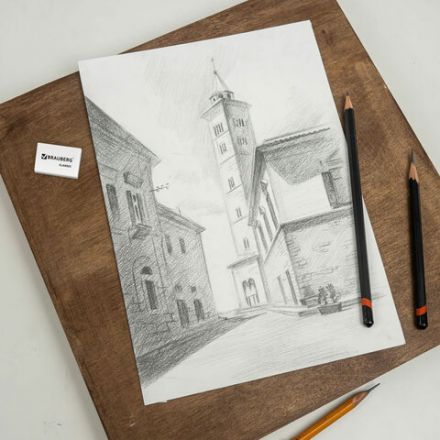 Ластик BRAUBERG "Classic", 26х17х7 мм, белый, прямоугольный, 221033 Ластик BRAUBERG "Classic", 26х17х7 мм, белый, прямоугольный, 221033