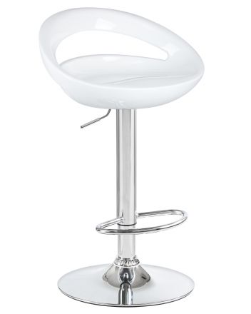 Стул барный DOBRIN DISCO, белый Стул барный DOBRIN DISCO, белый