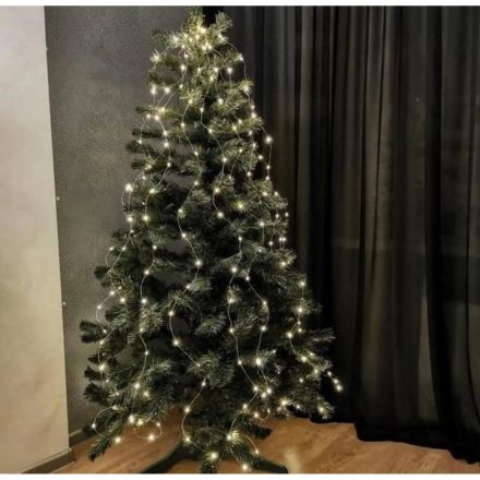 Электрогирлянда 600 LED ламп, длина 300 cм, тепл.белый, 8 реж., арт.94791 Электрогирлянда 600 LED ламп, длина 300 cм, тепл.белый, 8 реж., арт.94791