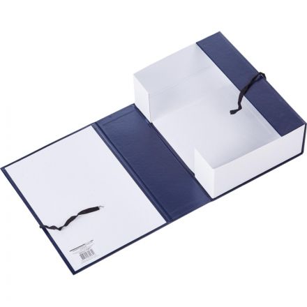 Папка архивная 100 мм,винил, син. Папка архивная 100 мм,винил, син.