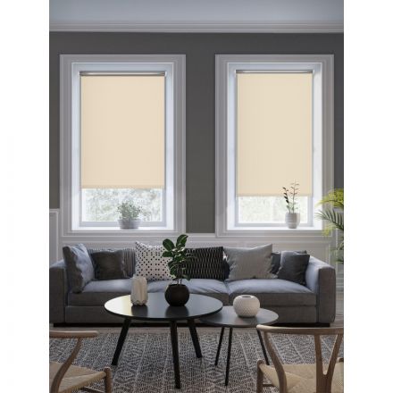 Рулонная штора Комус Мебель blackout silver 537837 V5, 55х160, бежевый Рулонная штора Комус Мебель blackout silver 537837 V5, 55х160, бежевый