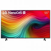 Телевизор LG 55NANO80T6A, 55" (138 см), NanoCell, 3840 x 2160, 4K, 16:9, SmartTV, Wi-Fi, черный Телевизор LG 55NANO80T6A, 55" (138 см), NanoCell, 3840 x 2160, 4K, 16:9, SmartTV, Wi-Fi, черный