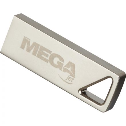 Флеш-память Promega Jet 64GB USB2.0 серебро, металл, под лого NTU326U2064GS
