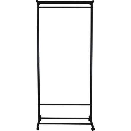 Вешалка МЕ_напольная М 9, колеса, чёрный