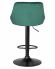 Стул барный DOBRIN LOGAN BLACK, зеленый велюр (MJ9-88) Стул барный DOBRIN LOGAN BLACK, зеленый велюр (MJ9-88)