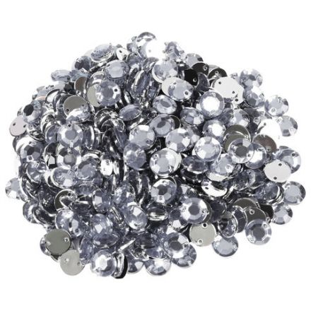 Стразы для творчества "Круглые", серебро, 8 мм, 30 грамм, ОСТРОВ СОКРОВИЩ, 661207 Стразы для творчества "Круглые", серебро, 8 мм, 30 грамм, ОСТРОВ СОКРОВИЩ, 661207