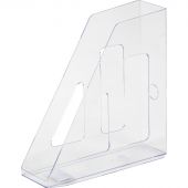 Вертикальный накопитель Attache пластиковый прозрачный ширина 70 мм