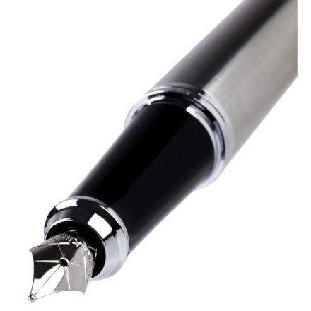 Ручка перьевая Parker Urban Metro Metallic CT син, 0,8мм,кор 1931605