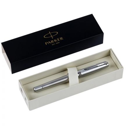 Ручка перьевая Parker Urban Metro Metallic CT син, 0,8мм,кор 1931605