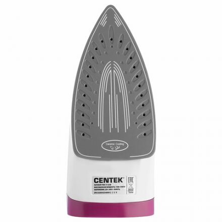 Утюг CENTEK CT-2348, 1800 Вт, антипригарное покрытие, антикапля, антинакипь, фиолетовый, CT-2348 VIOLET Утюг CENTEK CT-2348, 1800 Вт, антипригарное покрытие, антикапля, антинакипь, фиолетовый, CT-2348 VIOLET