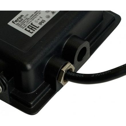 Прожектор светодиодный 2835 SMD 30W 6400K IP65, черный, LL-920 32101