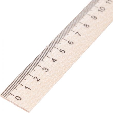 Линейка № 1 School деревянная 30 см (2 штуки в упаковке) Линейка № 1 School деревянная 30 см (2 штуки в упаковке)
