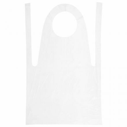 Фартуки полиэтиленовые, КОМПЛЕКТ 100 шт., одноразовые, размер 69 см х 107 см, плотность 14 мкм Фартуки полиэтиленовые, КОМПЛЕКТ 100 шт., одноразовые, размер 69 см х 107 см, плотность 14 мкм