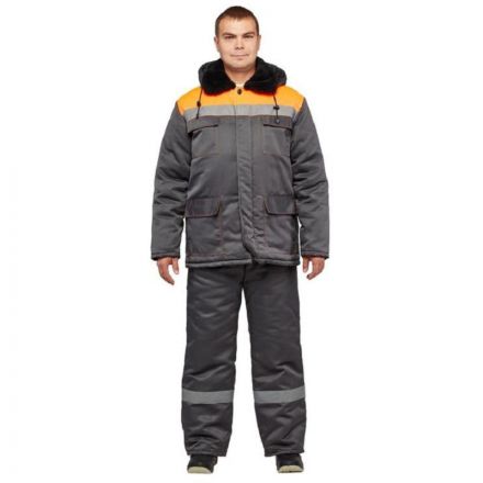 Костюм рабочий зимний муж з35-КПК сер/оранж ( 56-58) 194-200 (Арсенал-СП) Костюм рабочий зимний муж з35-КПК сер/оранж ( 56-58) 194-200 (Арсенал-СП)