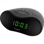 Радиобудильник Hyundai H-RCL200 черный LED подсв:зеленая часы:цифр AM/FM Радиобудильник Hyundai H-RCL200 черный LED подсв:зеленая часы:цифр AM/FM