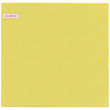 Салфетка из МИКРОФИБРЫ универсальная 40х40 см, КОМПЛЕКТ 4 шт., MULTI PRO COLOUR, 280 г/м2, LAIMA, 607793