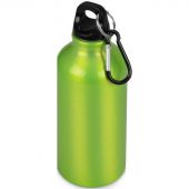 Бутылка для воды Oregon с карабином 400мл, зеленое яблоко арт.10000200
