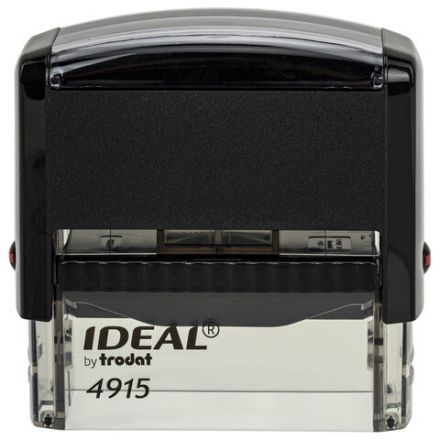 Оснастка для штампа, размер оттиска 70х25 мм, синий, TRODAT IDEAL 4915 P2, подушка в комплекте, 125429 Оснастка для штампа, размер оттиска 70х25 мм, синий, TRODAT IDEAL 4915 P2, подушка в комплекте, 125429