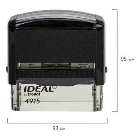 Оснастка для штампа, размер оттиска 70х25 мм, синий, TRODAT IDEAL 4915 P2, подушка в комплекте, 125429 Оснастка для штампа, размер оттиска 70х25 мм, синий, TRODAT IDEAL 4915 P2, подушка в комплекте, 125429