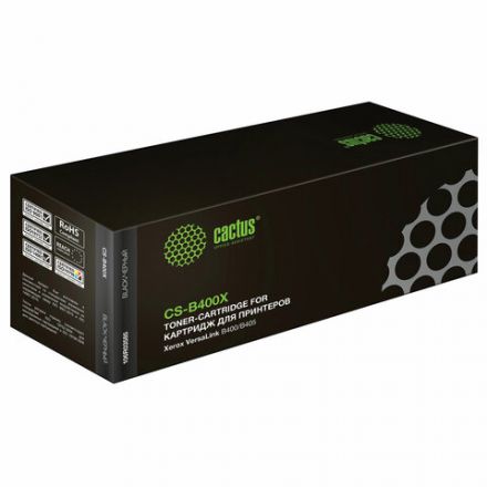 Картридж лазерный CACTUS (CS-B400X) для Xerox VersaLink B400/405, ресурс 24600 стр. Картридж лазерный CACTUS (CS-B400X) для Xerox VersaLink B400/405, ресурс 24600 стр.