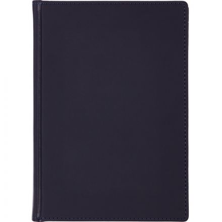 Ежедневник недатированный А5+, 136л, VELVET темно-синий navy  3-115/16
